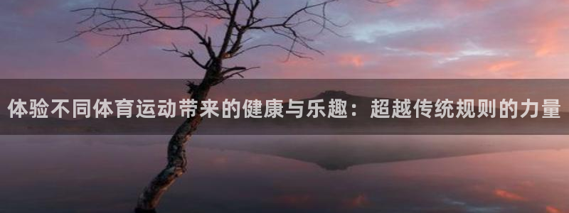 利记官网下载是干嘛的公司:体验不同体育运动带来的健康与乐趣: